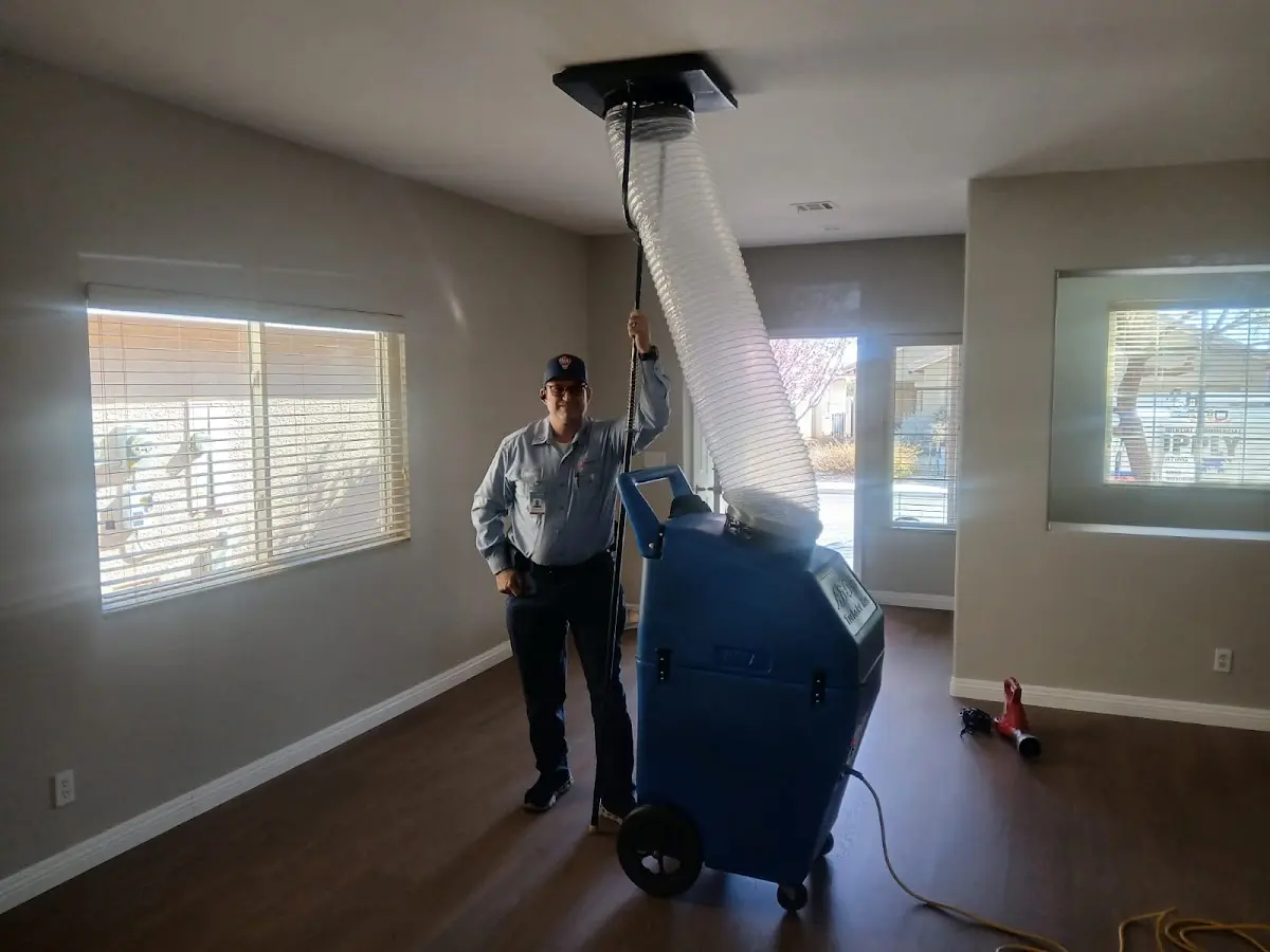 Professional Dryer Vent Cleaning work inside a North Aurora home